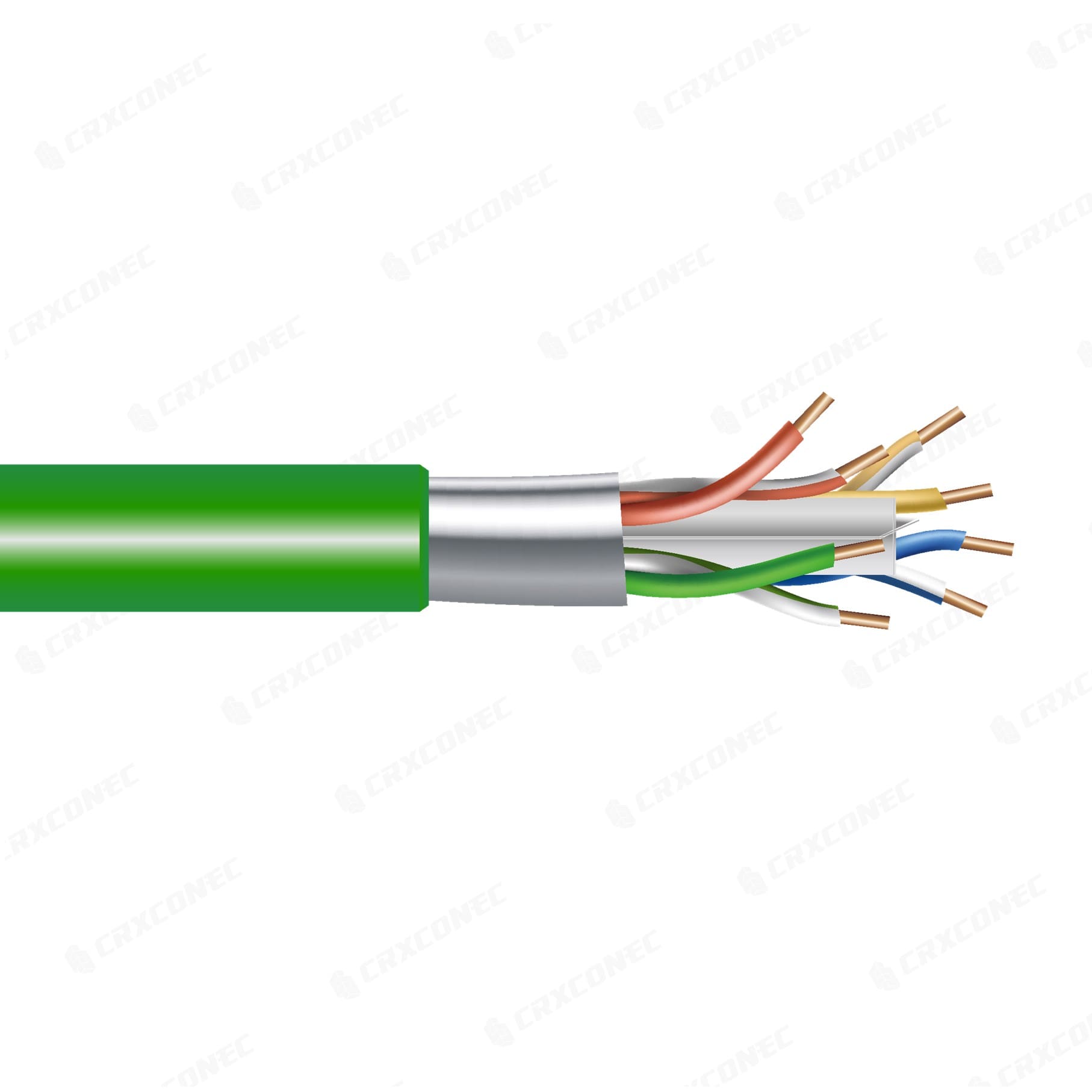 Jaket Pvc Prime Cat5e Ftp Bulk Lan Cable Wire Solutions Produsen